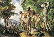 Cinq Baigneurs Paul Cezanne